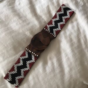 Beaded belt
